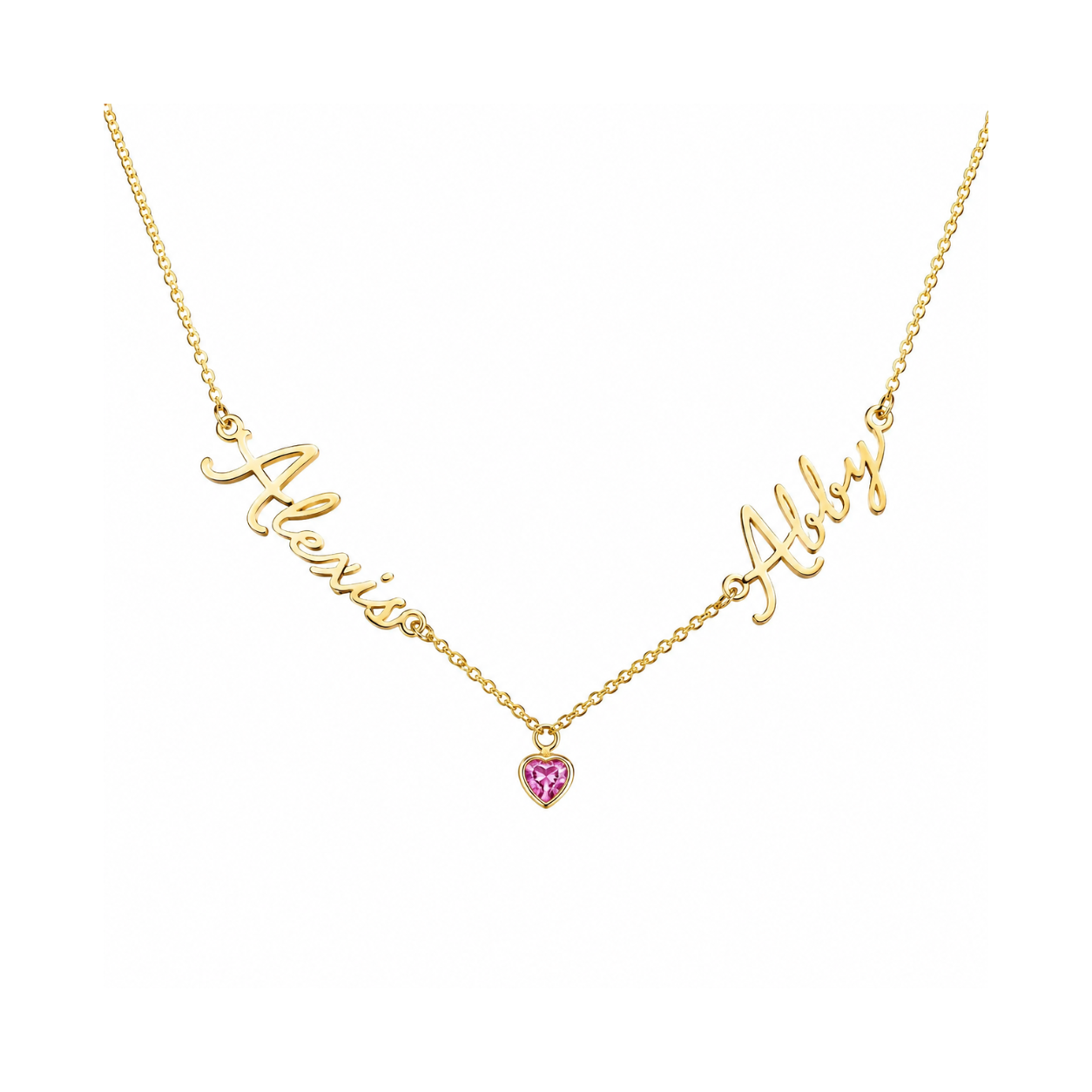 Double Name Necklace