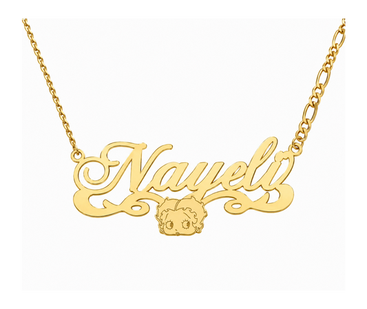 Betty Name necklace