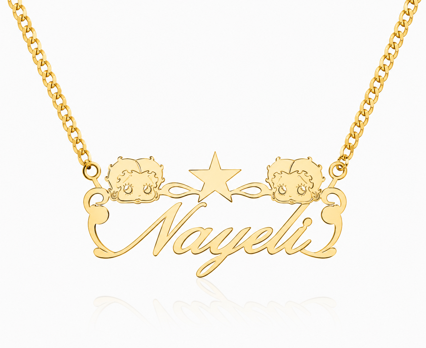 Betty Star Name Necklace