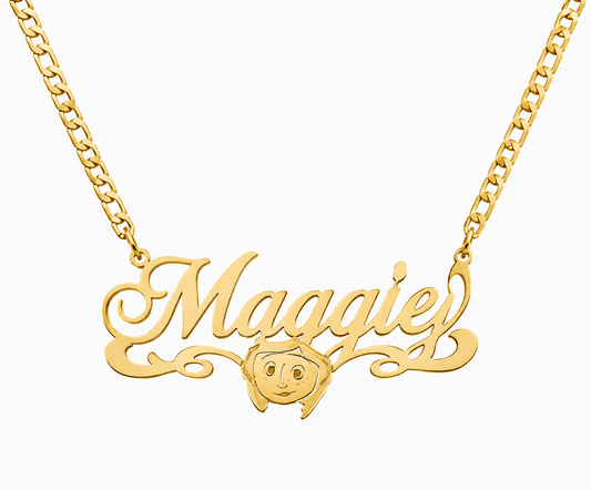 Coraline Name Necklace