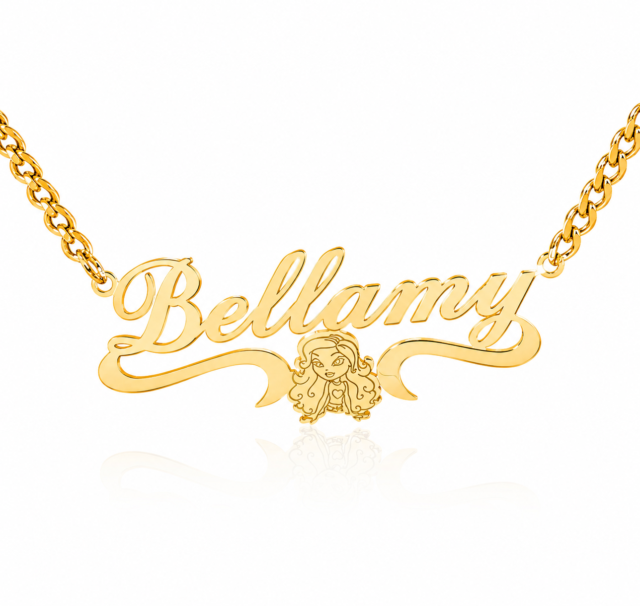 Bratz Girl Name Necklace