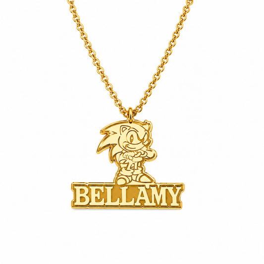 Sonic Name Necklace