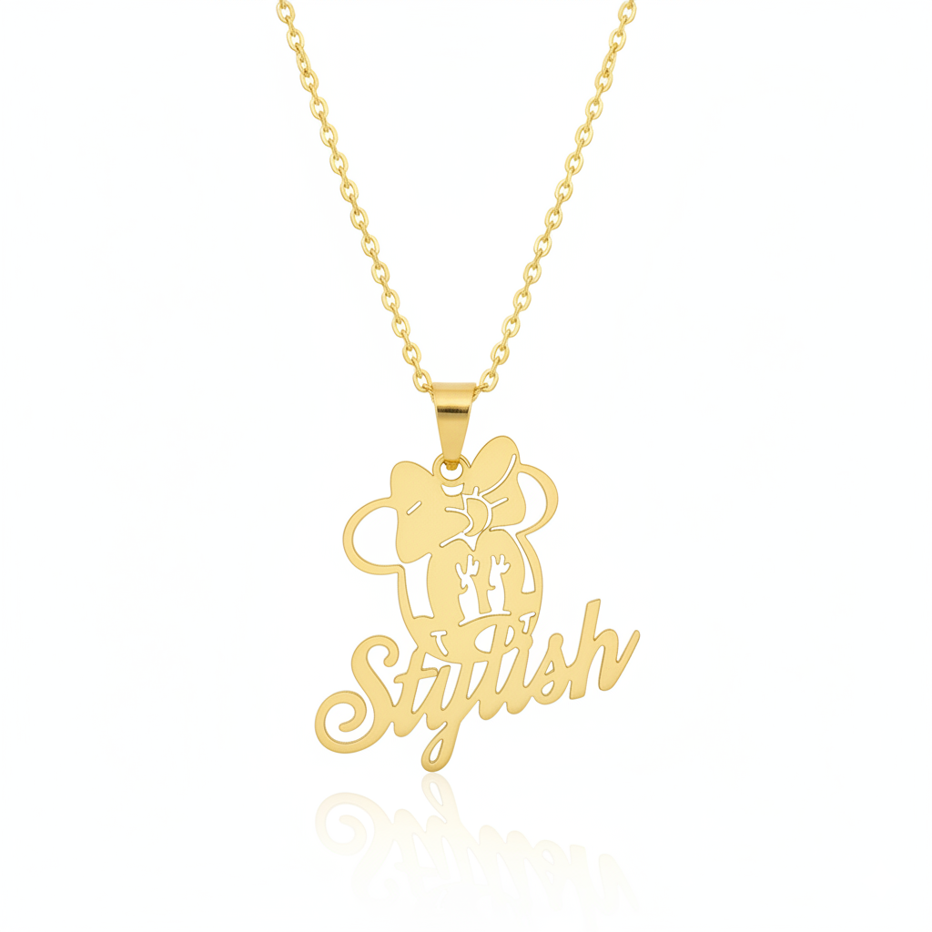 Minnie Name Necklace