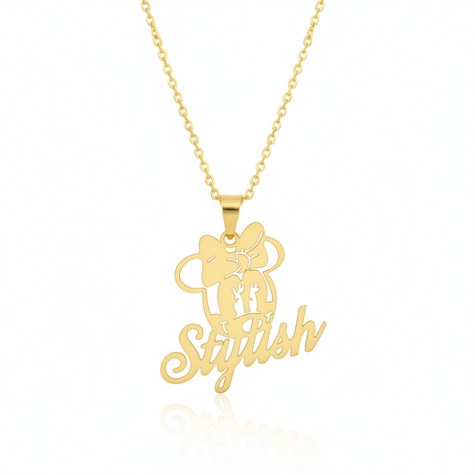 Minnie Name Necklace