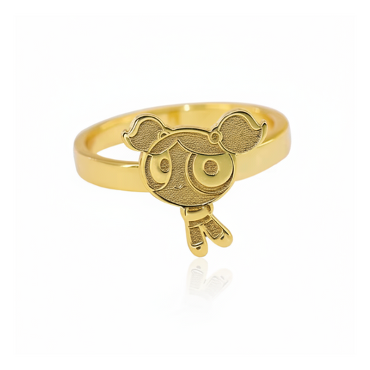 Puff Girl Ring