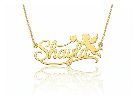 Cupid Name Necklace