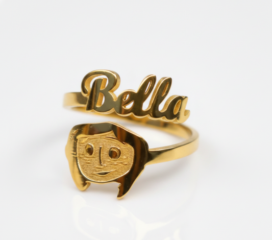 Custom Coraline Ring