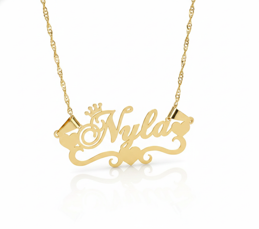 Detachable Princess Name Necklace 101