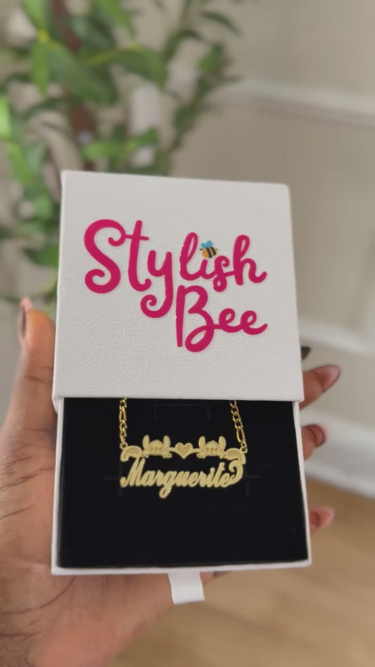 Stitch Name Necklace